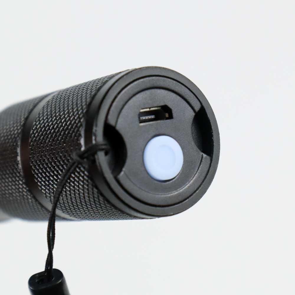 TaffLED Senter LED Murah Outdoor USB Rechargable XML-T6 10000 Lumens - E18u