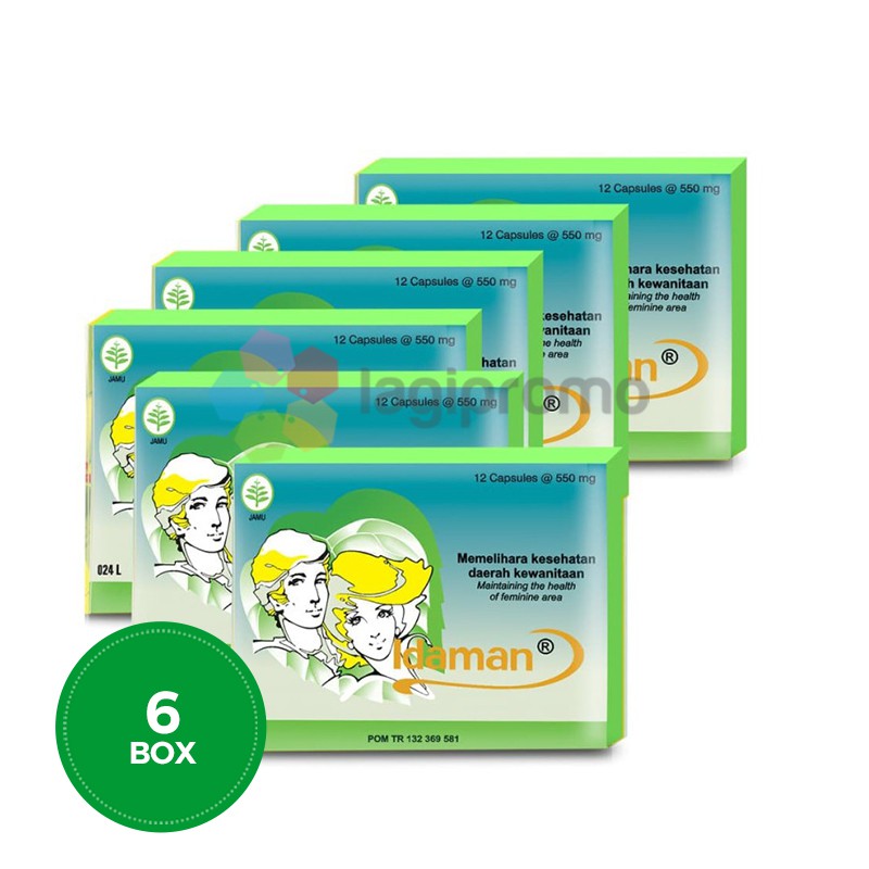 

Borobudur Herbal Idaman 12Kapsul Obat Keputihan Organ Kewanitaan 6 Box