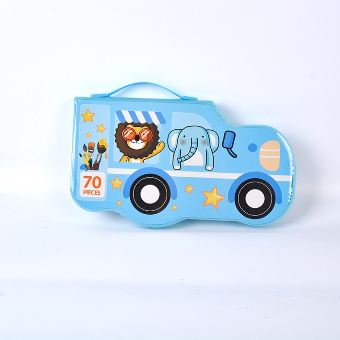 

Bagus Gift Set Crayon Set Anak 70Pcs Pensil Warna Alat Lukis Alat Mewarnai Sale!!!