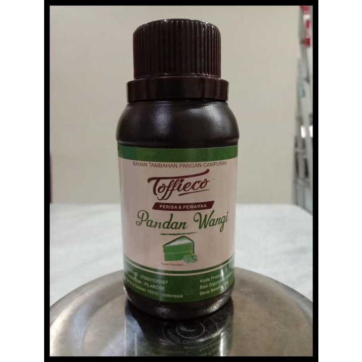 

[READY STOCK] TOFFIECO PANDAN WANGI PERISA DAN PEWARNA 100 GR