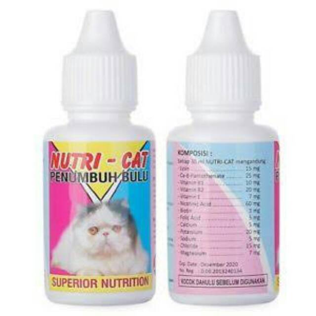 Nutri cat penumbuh bulu nutricat kucing