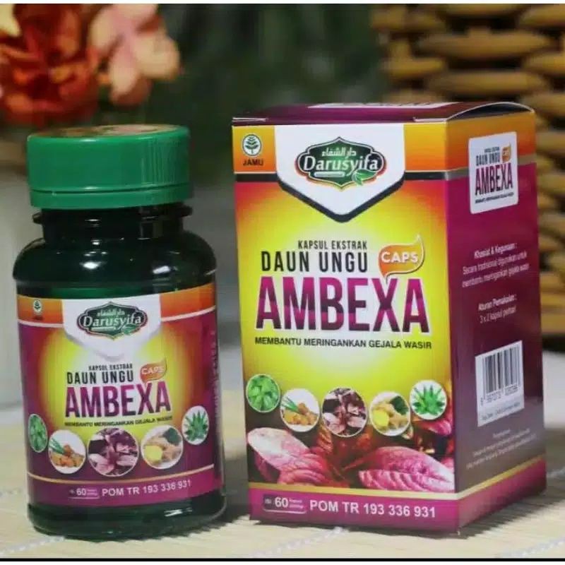 AMBEXA SPECIALIS OBAT AMBIEN WASIR HERBAL ALAMI AMBEXA ORIGINAL-AMBEXA ASLI