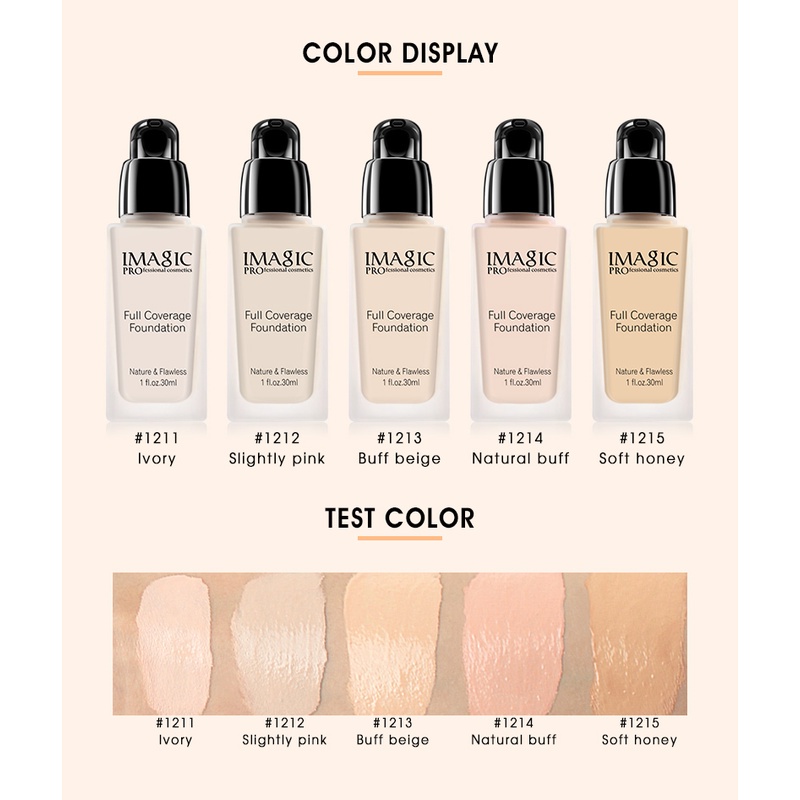 (READY &amp; ORI) IMAGIC Liquid Foundation FA121 FA 121