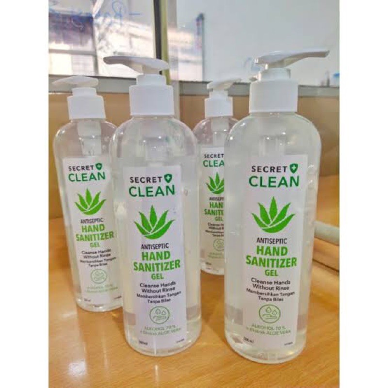 Secret Clean Hand Sanitizer Gel 500ml