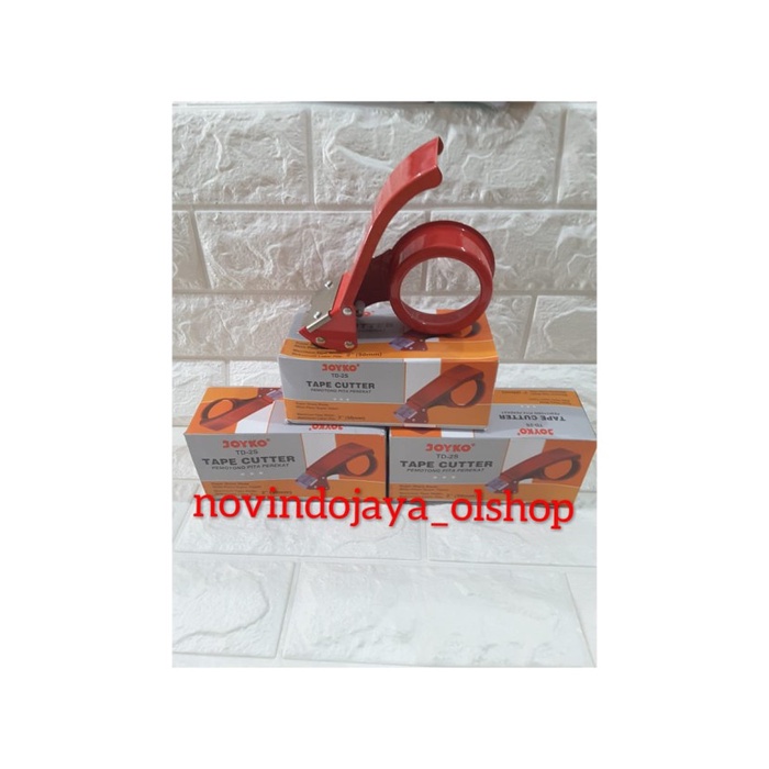 

Update Tape Cutter / Alat Pemotong Lakban Besi Joyko Td - 2S Terlaris
