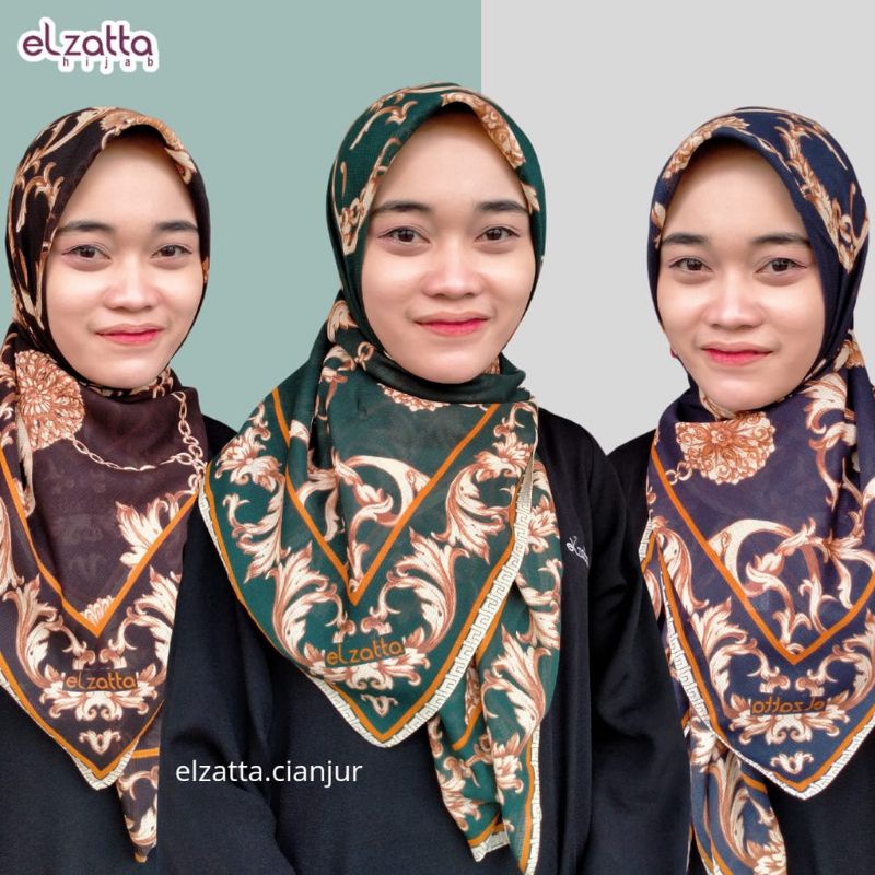 ELZATTA HIJAB SEGI EMPAT KAILA DAVINA KERUDUNG ELZATTA JILBAB ELZATTA JILBAB ELZATTA SEGI EMPAT ELZA