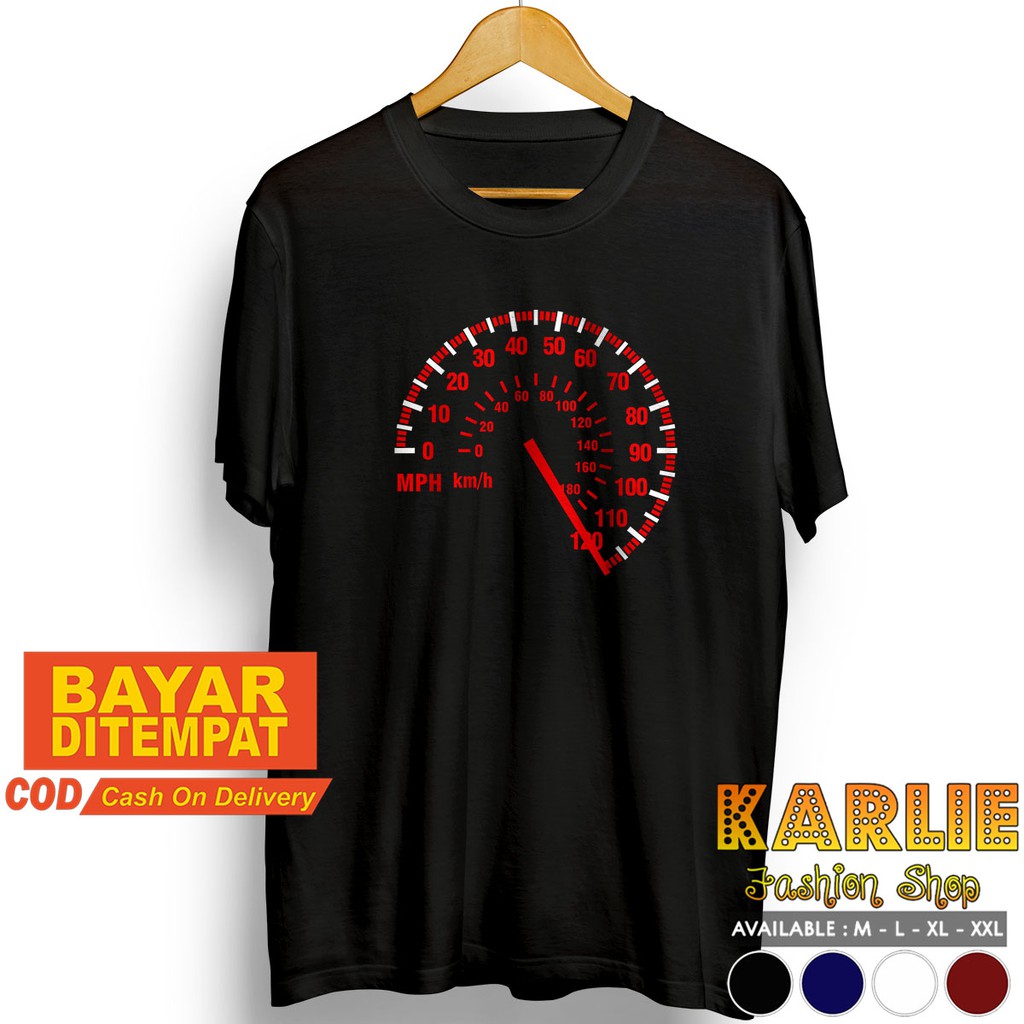  KAOS  DISTRO PREMIUM SPEEDOMETER KAOS  PRIA  BAJU  DISTRO 