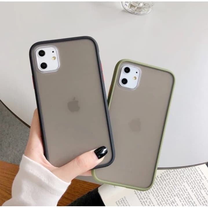 Oppo Reno 4f  Case Matte Colored Frosted Aero Biasa