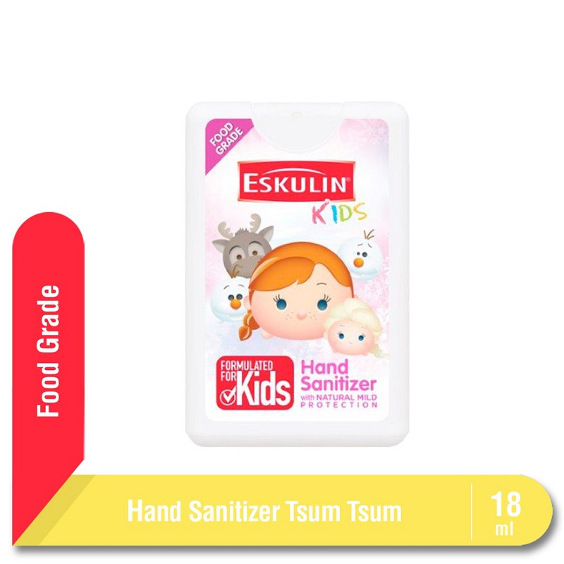 Eskulin Kids Tsum Tsum | Instance | Hand Sanitizer 18 ml | Spray Cologne 9 ml (KI)