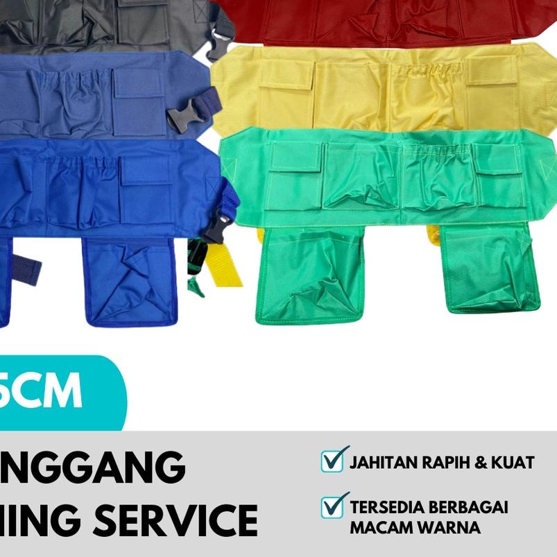 TAS PINGGANG CLEANING SERVICE ( CADDY BAG )