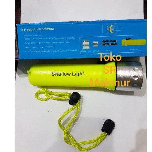 Senter Selam Senter Menyelam Diving Flashlight for Diving