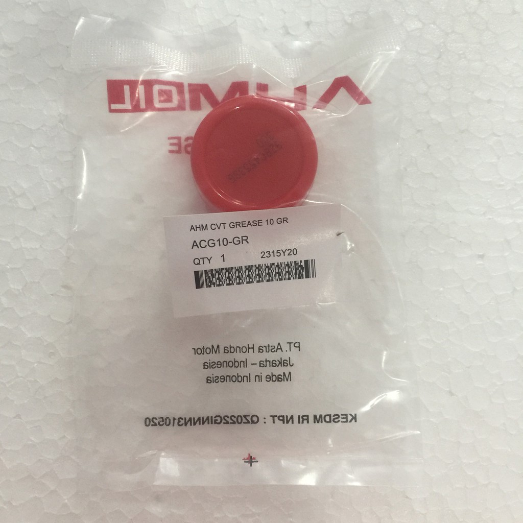 Gemuk CVT Stempet CVT Grease HONDA 10GR AHM ORI ACG10GR