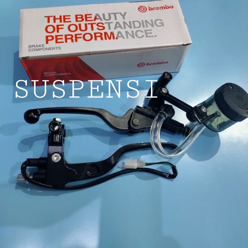MASTER REM DEPAN NO NAME PLUS HANDLE KIRI DAN SELANG VARIO BEAT SCOOPY NINJA RX KING MX-Master rem+handle