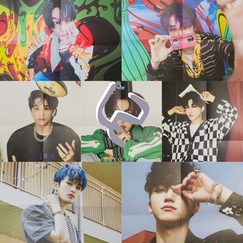 NCT DREAM - Hot Sauce (Folded Poster : Mark Renjun Jeno Jaemin Jisung)