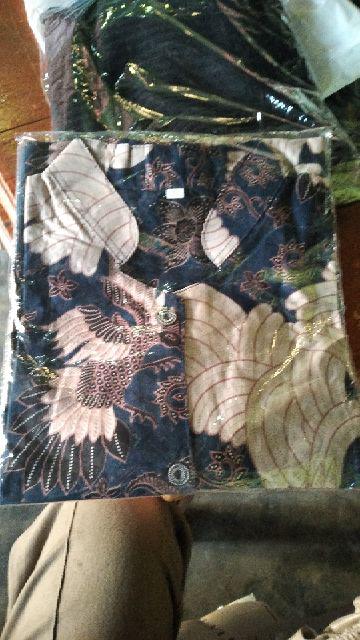 Atasan Batik Dolby Dolbi Dobby Doby Tenun Sutra Tulis Halus Katun Atbm Baron ,sarombit Atasan
