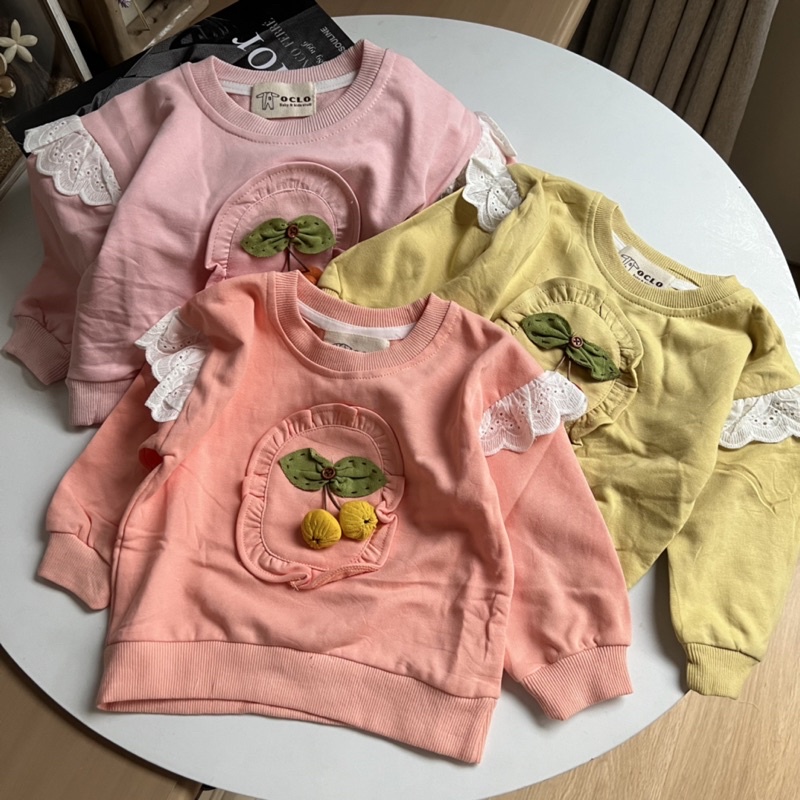 Khaza Sweater | blouse semi sweater anak perempuan