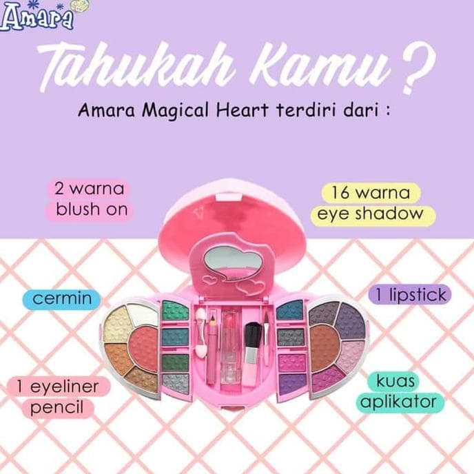 *FRAULEINCO* Amara Magical Heart Makeup anak