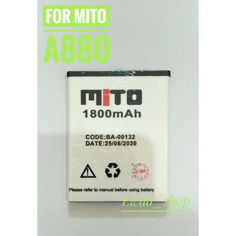 BATTERY BATERAI BATRE MITO A880 ORIGINAL