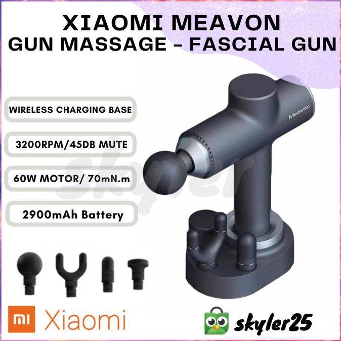 XIAOMI MEAVON YUNMAI MASSAGE GUN FASCIAL GUN ALAT PIJAT GETAR
