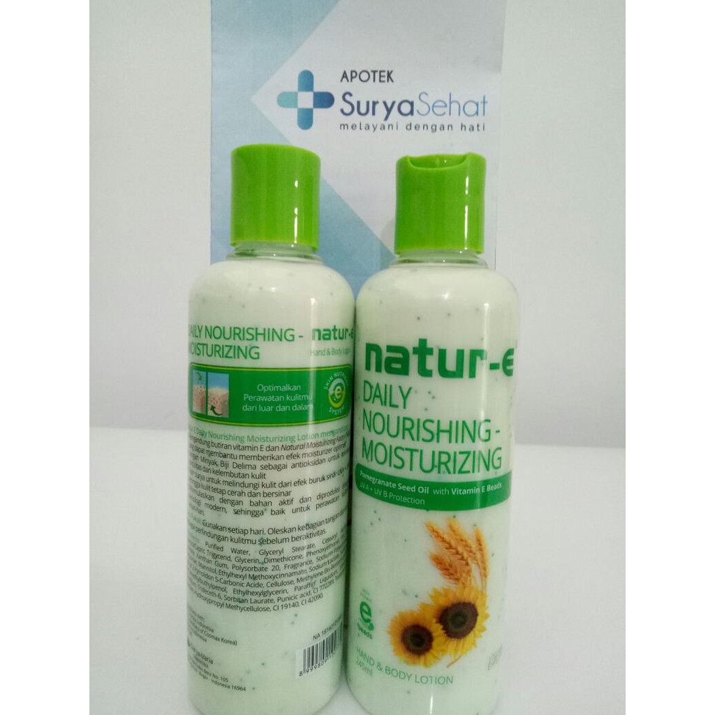 NATUR E Daily Nourishing Hand &amp; Body Lotion 245 ml