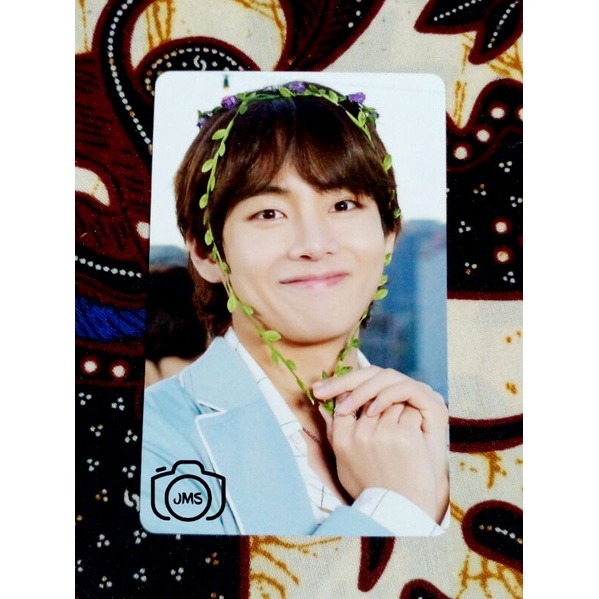 [READY] Photocard Taehyung Tae V Dicon 101 Daun Bunga Leaf Flower Zoom Taehyung Tae V BTS Dicon 101 