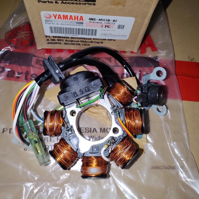 Spull Spul Stator Yamaha F1ZR Fizr ORI ASLI YGP 4NS