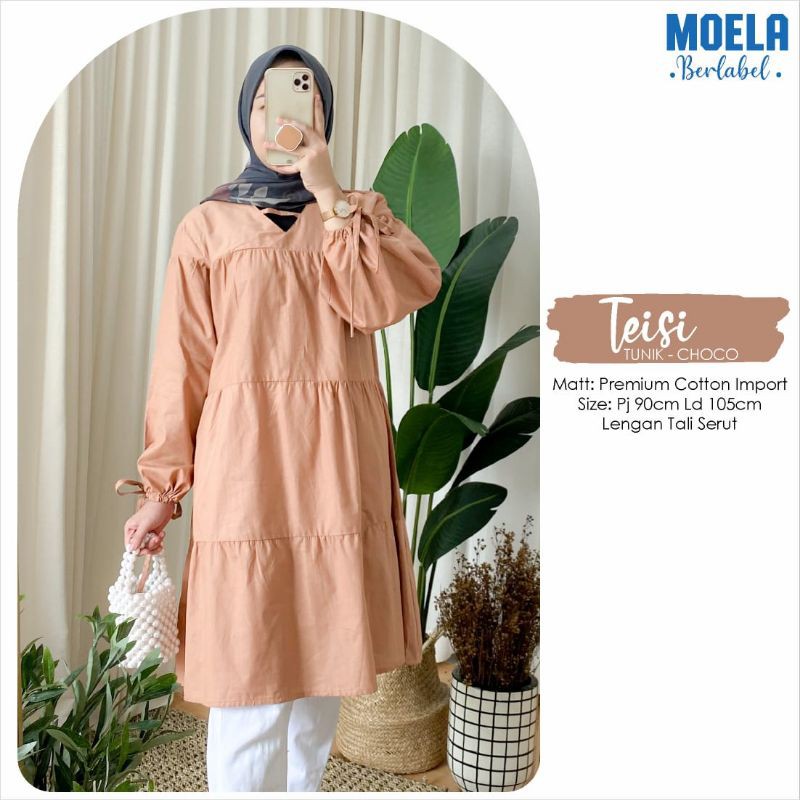 TUNIK RAYON PREMIUM PRODUK ORIGINAL BY MOELA