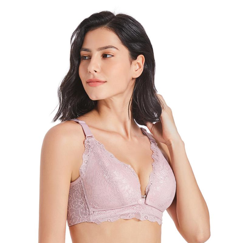 Bra Menyusui &amp; Hamil | MOOIMOM Floral Lace Maternity &amp; Nursing Bra