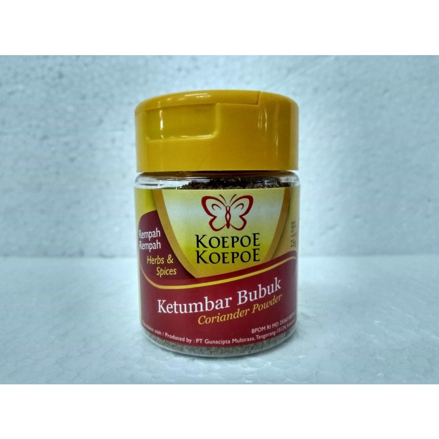 

Koepoe-Koepoe Ketumbar Bubuk / Coriander Powder 25 gr