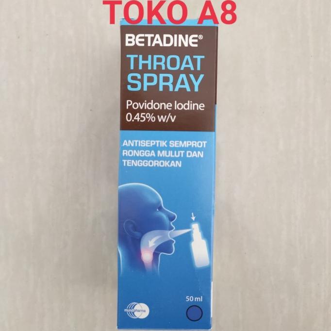 Betadine Throat Spray 50Ml Betadine Sore Throat Bukan Nasal Spray