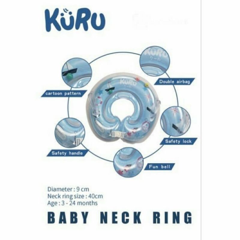 Kuru Baby Neck Ring Pelampung Leher Bayi