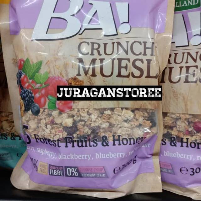 Ba bakeland crunchy muesli fores 300gr