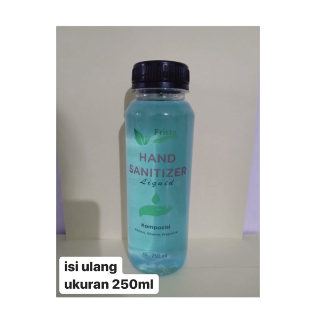 Frista Hand Sanitizer Liquid / 250ml / ISI ULANG