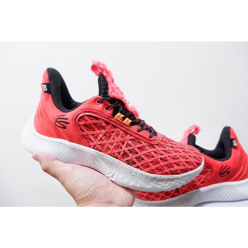 Sepatu Basket UA Curry 9 Flow DRIBBLE ME ELMO 2