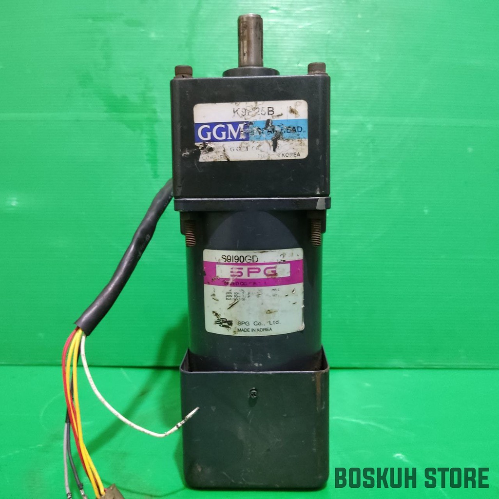 DINAMO MOTOR GEARBOX 90W RATIO 1,25 220V AC