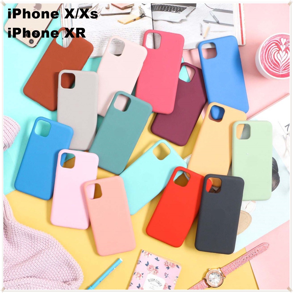 [FULL COVER] ORIGINAL apple silicon (3) iPhone 6 7 8 6+ 7+ 8+ SE X XS XR 11 12 Mini Pro Max