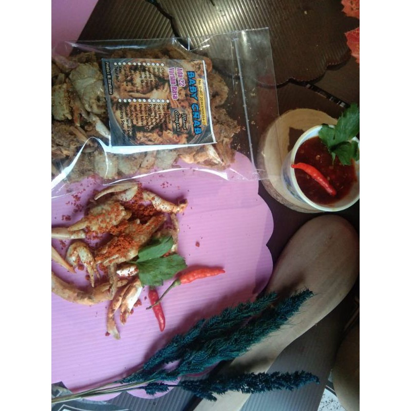 

baby crab kemasan 100 gr