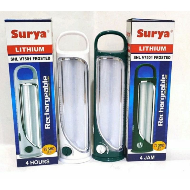 Lampu Emergency Surya SHL-V7501 75 smd led