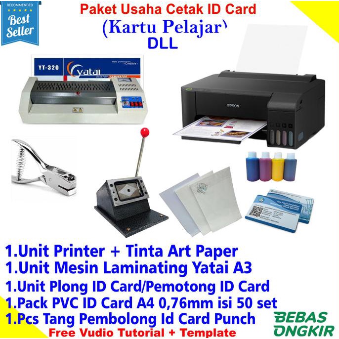

*#*#*#] Paket Usaha Mesin Cetak ID Card/Paket Usaha Cetak ID Card Lengkap