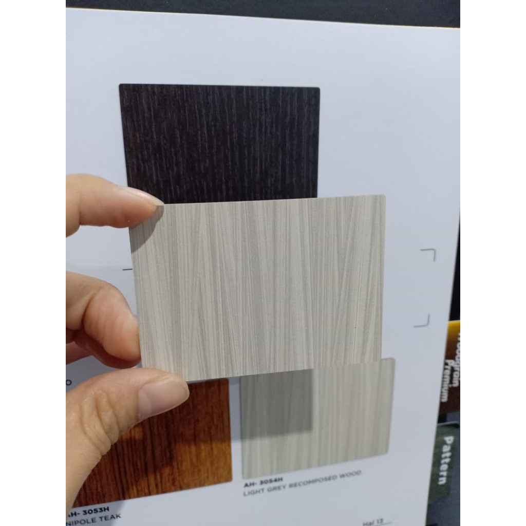 AH 3054H LIGHT GREY RECOMPOSED WOOD HPL URAT KAYU HPL WOODGRAIN HPL ...