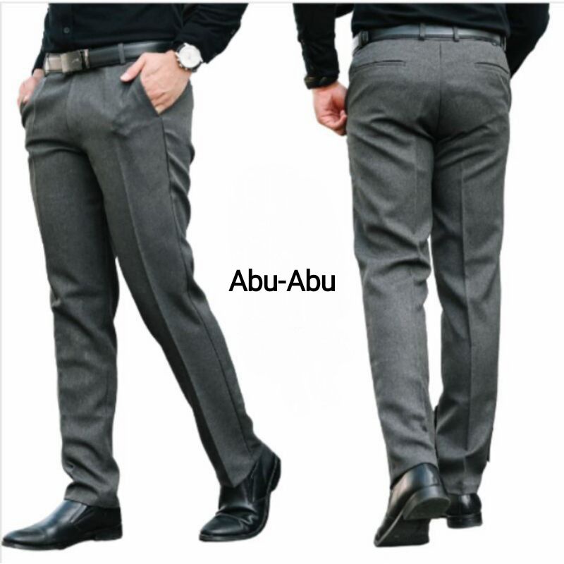 CELANA KANTOR FORMAL PRIA SLIMFIT BAHAN DASAR KAIN WOLL KUALITAS TINGKAT DEWA