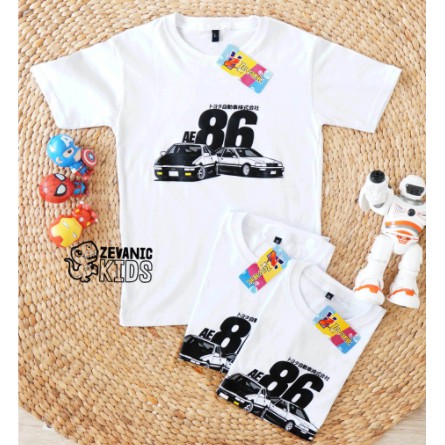 Baju Distro Bandung Anak Laki Laki / Takumi Toyota  Ae86