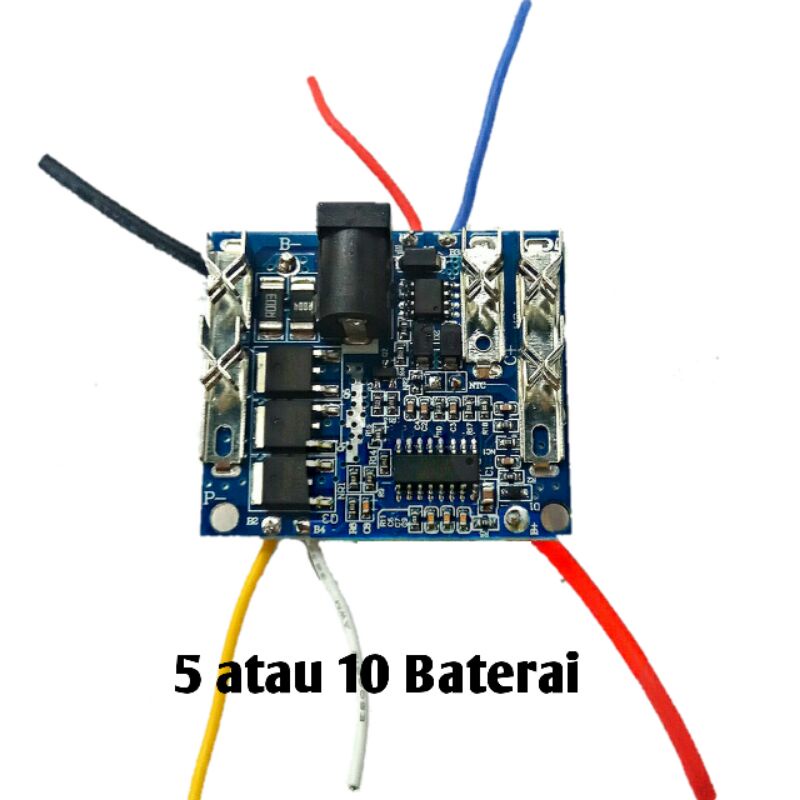 Modul Bms 4s 5s baterai bor impact gerinda 18v 20v 21v 36v 48v volt cordless lithium bisa buat kova jld tool nrt pro nanwei ryu