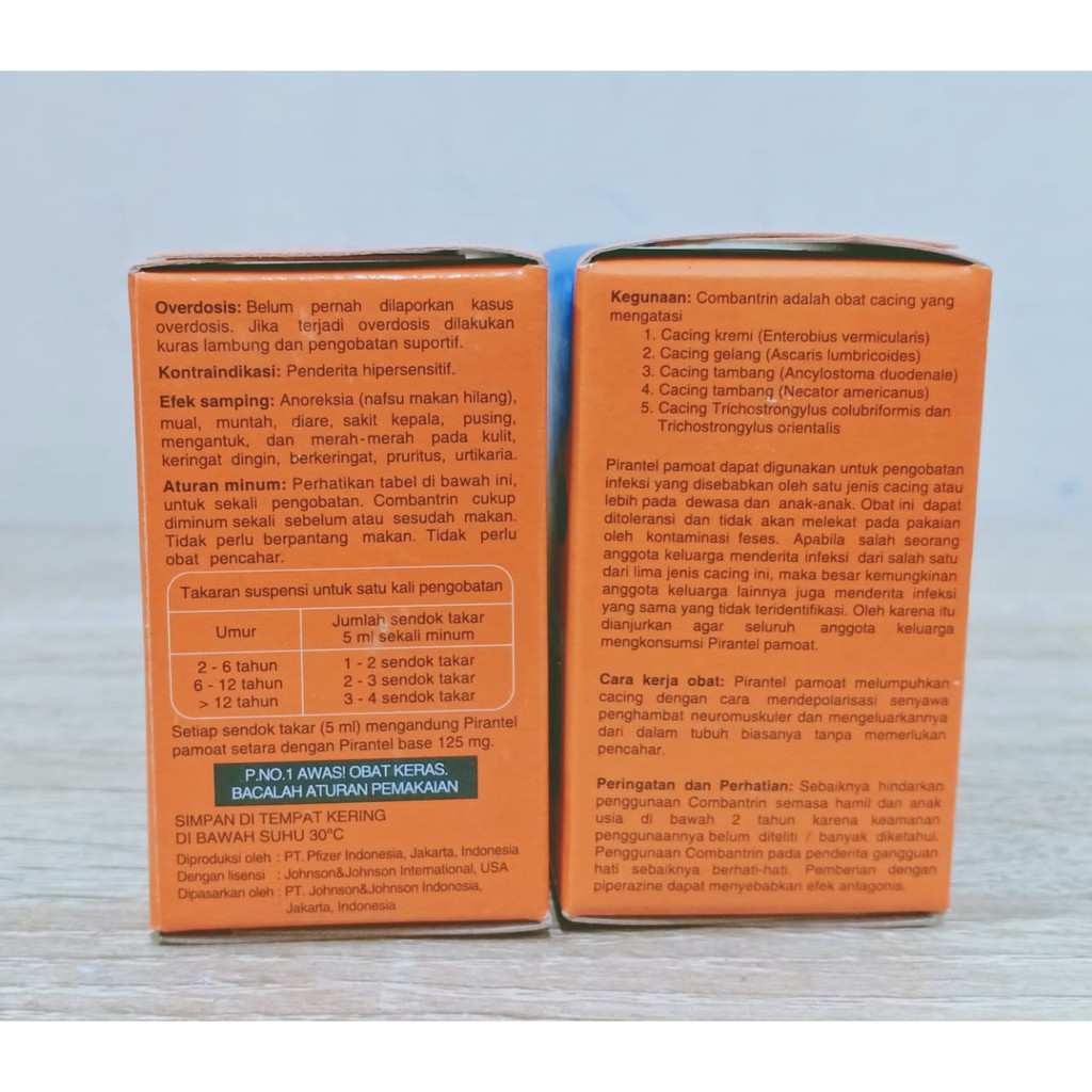 COMBANTRIN JERUK SIRUP 10 ML
