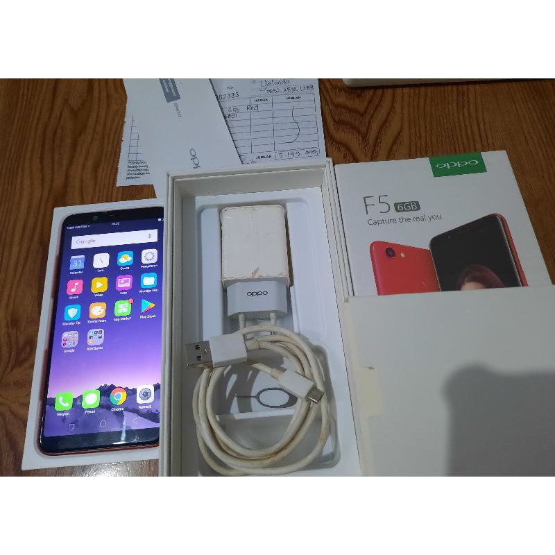 oppo f5 ram 6/64GB red