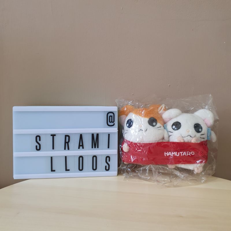 BONEKA VINTAGE HAMTARO AND RIBBON ORIGINAL EPOCH