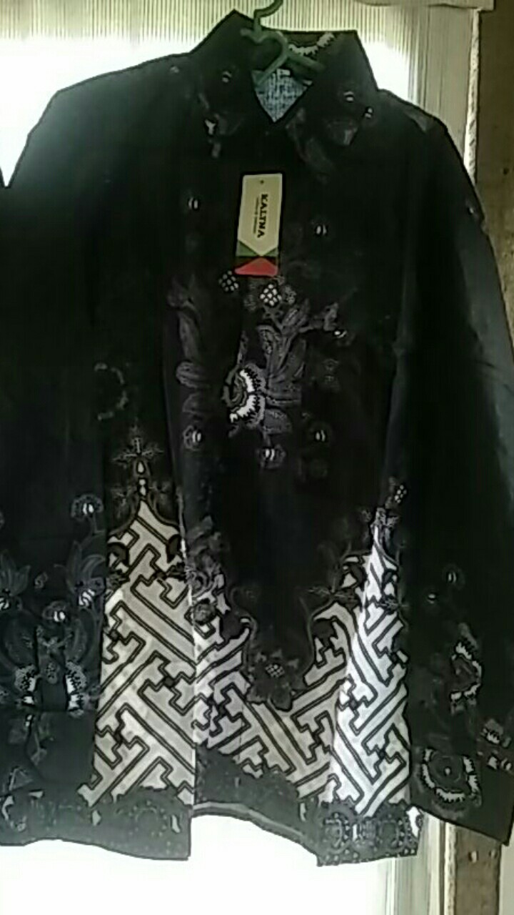 Baju Batik Couple Keluarga Gamis Jumbo Murah Pasangan Modern Muslim | Klyn - 014 Cg Pagar Bungan