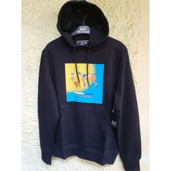 Peaceful Hooligan Motion Black Hoodie AwayDay
