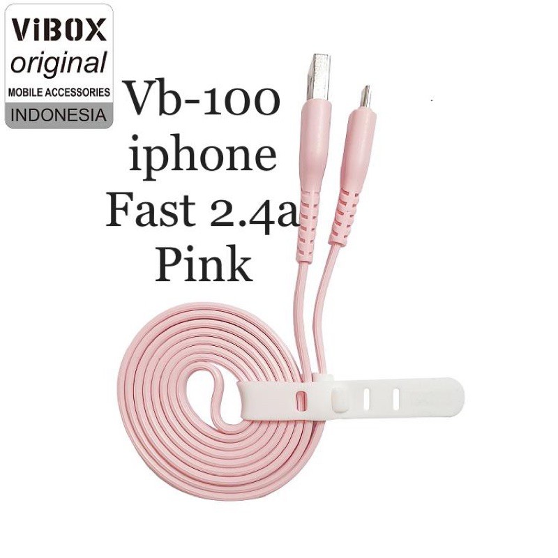 ( Non Pack ) Kabel Data Vibox 5/6/7/8/x/11/12 Super Fast Vibox VB-100 For Android / Iphone Micro Dan Type C