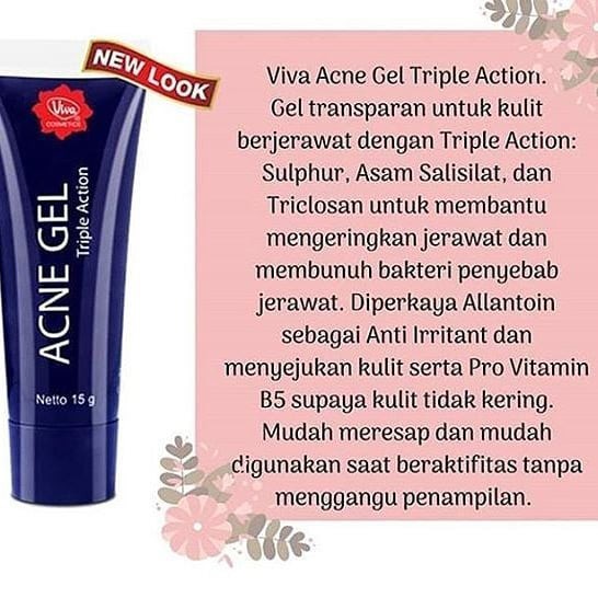 VIVA ACNE GEL 15GR GEL JERAWAT VIVA